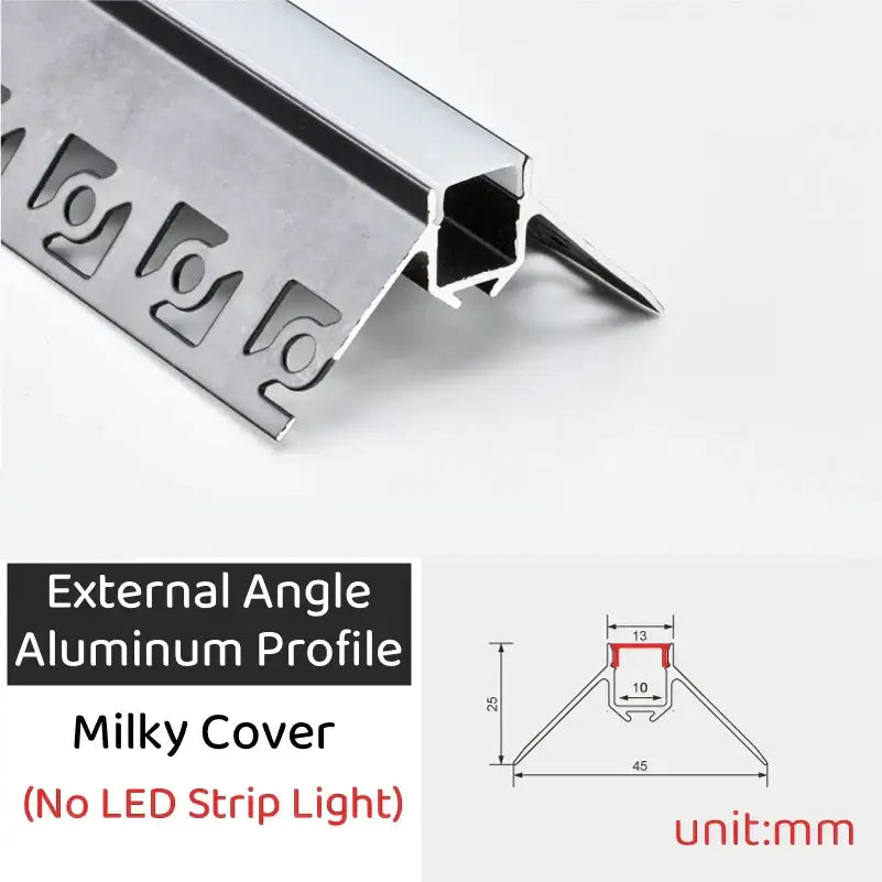Black Silver LED Strip