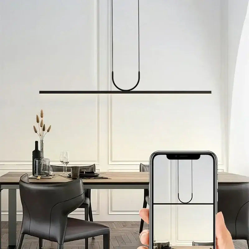 Black Modern Pendant Light