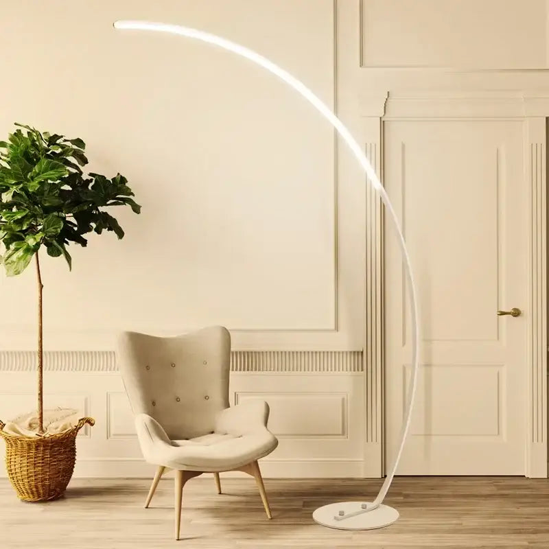 Black LED Dimming Floor Lamp