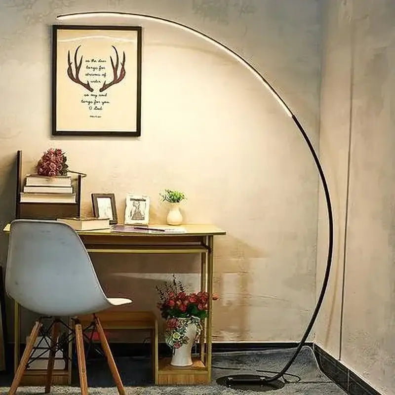 Black LED Dimming Floor Lamp