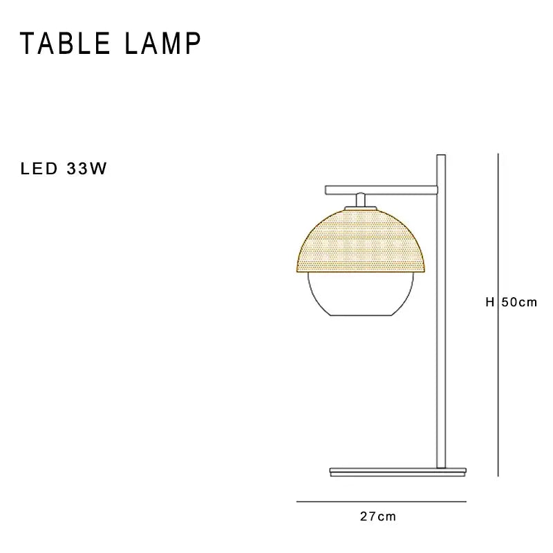 Black LED Dome Floor Lamp