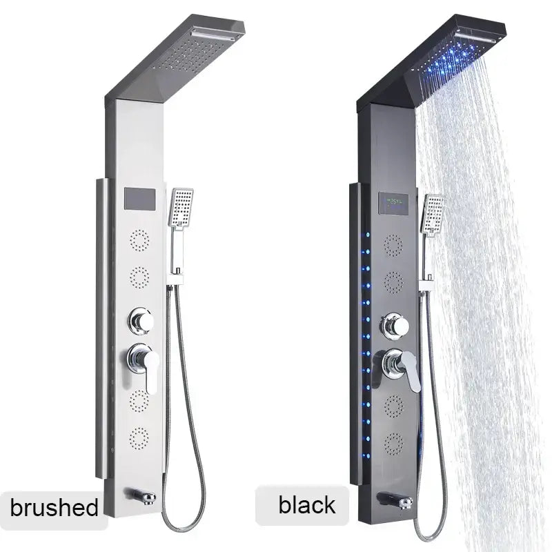 Black LED Shower Faucet