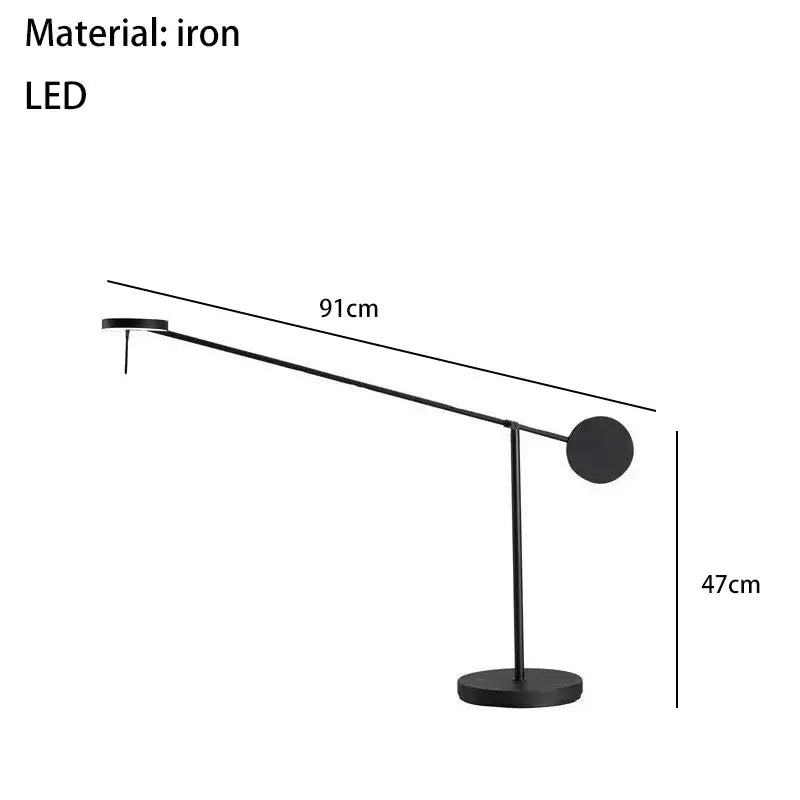 Black LED Reading Light