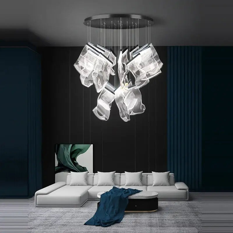 Black Mesh Pendant Light