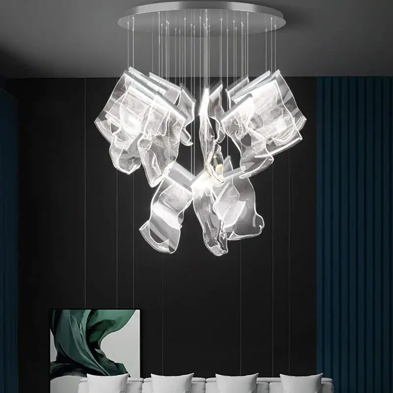 Black Mesh Pendant Light