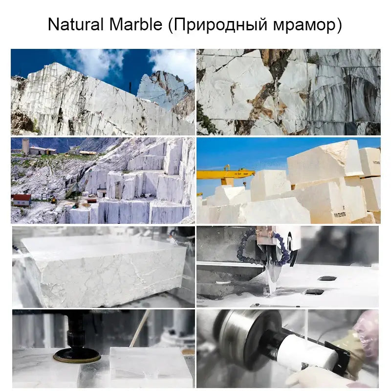 Black Marble Bathroom Set