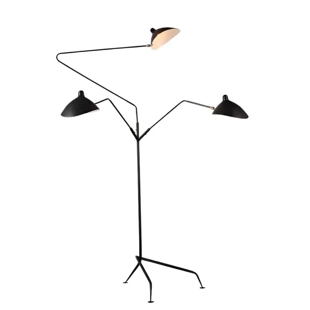 Black Nordic Floor Lamp