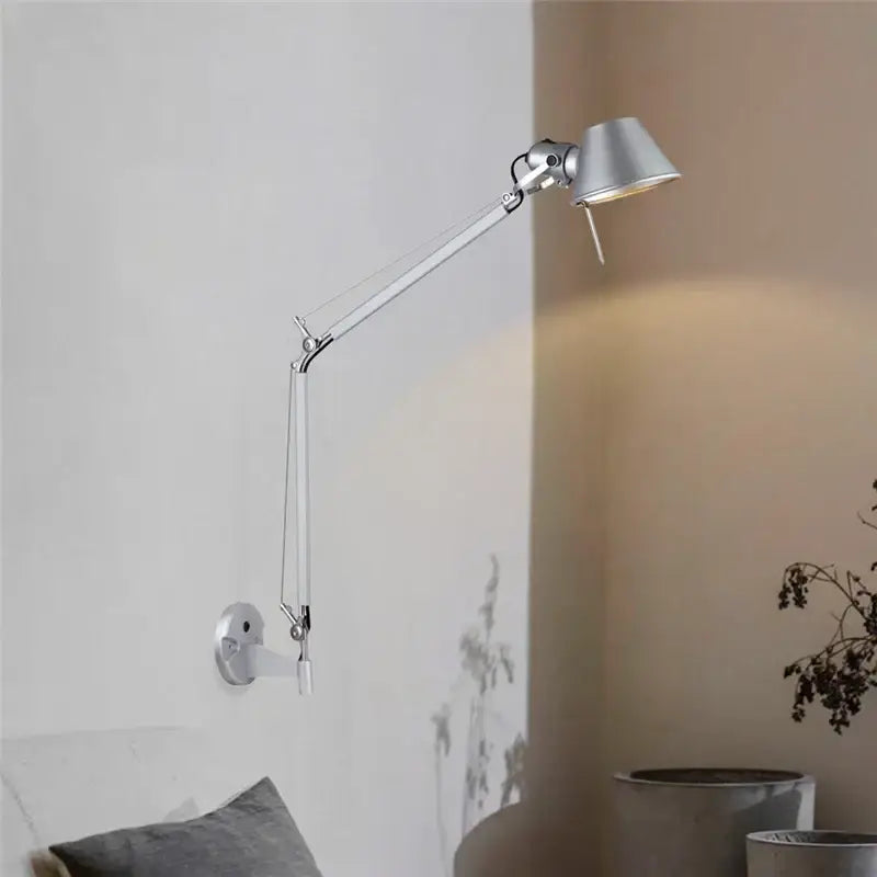 Black Silver Wall Light