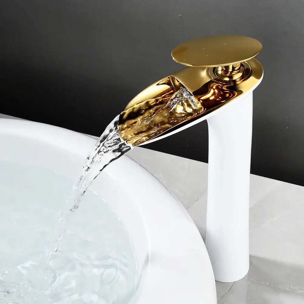 Black Stainless Waterfall Faucet