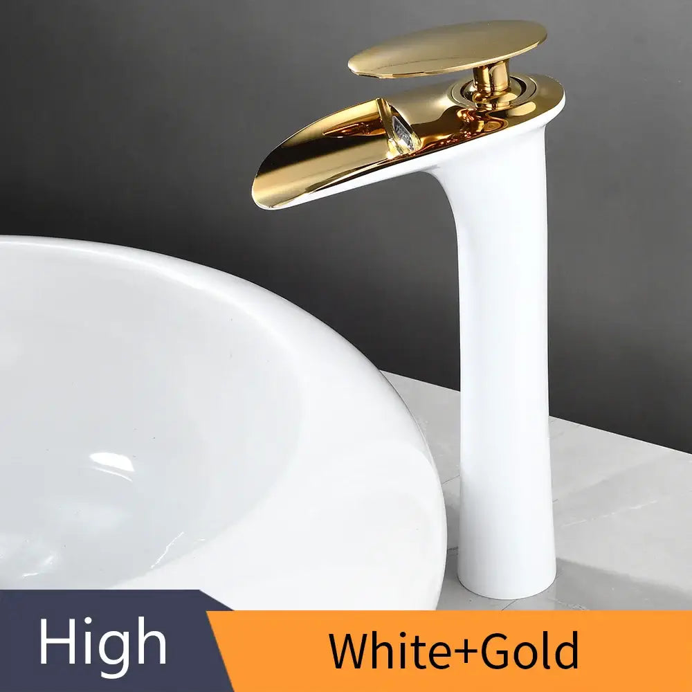 Black Stainless Waterfall Faucet