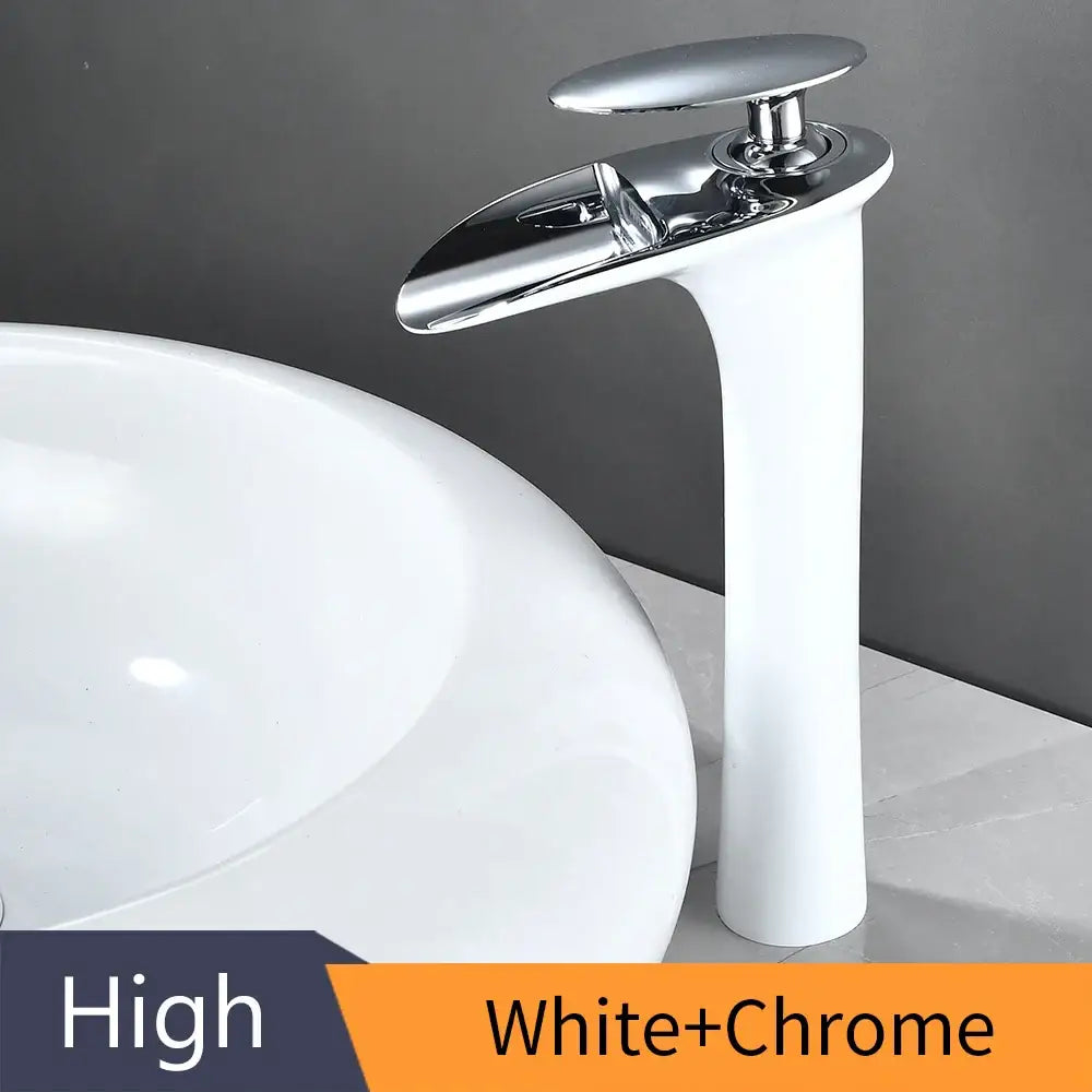 Black Stainless Waterfall Faucet