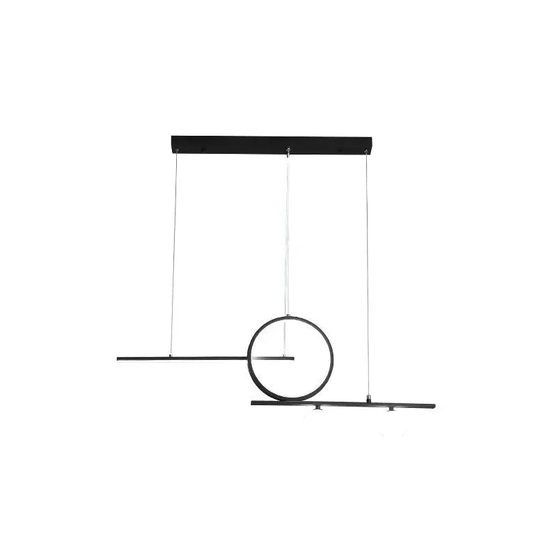 Black Bar Suspension Light