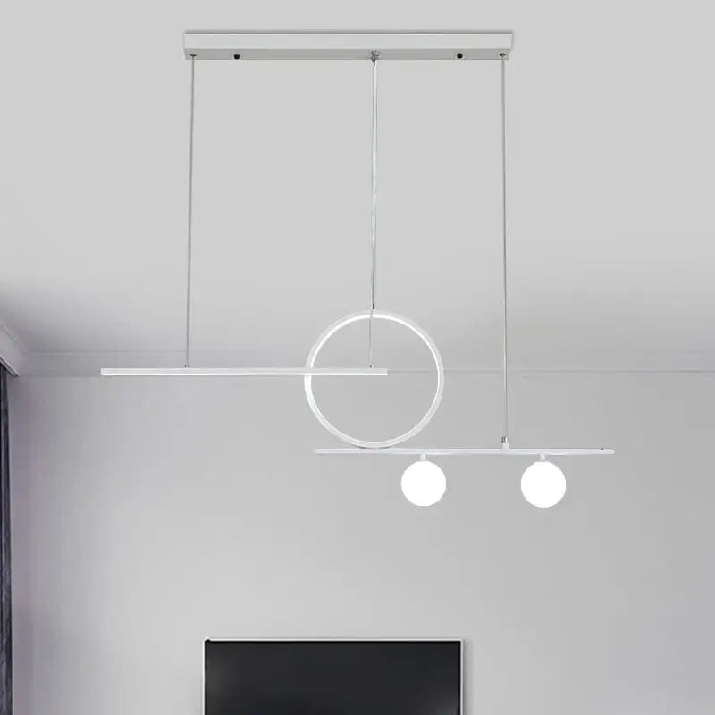 Black Bar Suspension Light