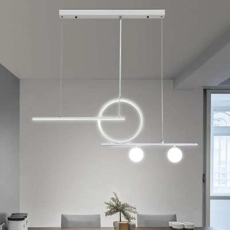 Black Bar Suspension Light