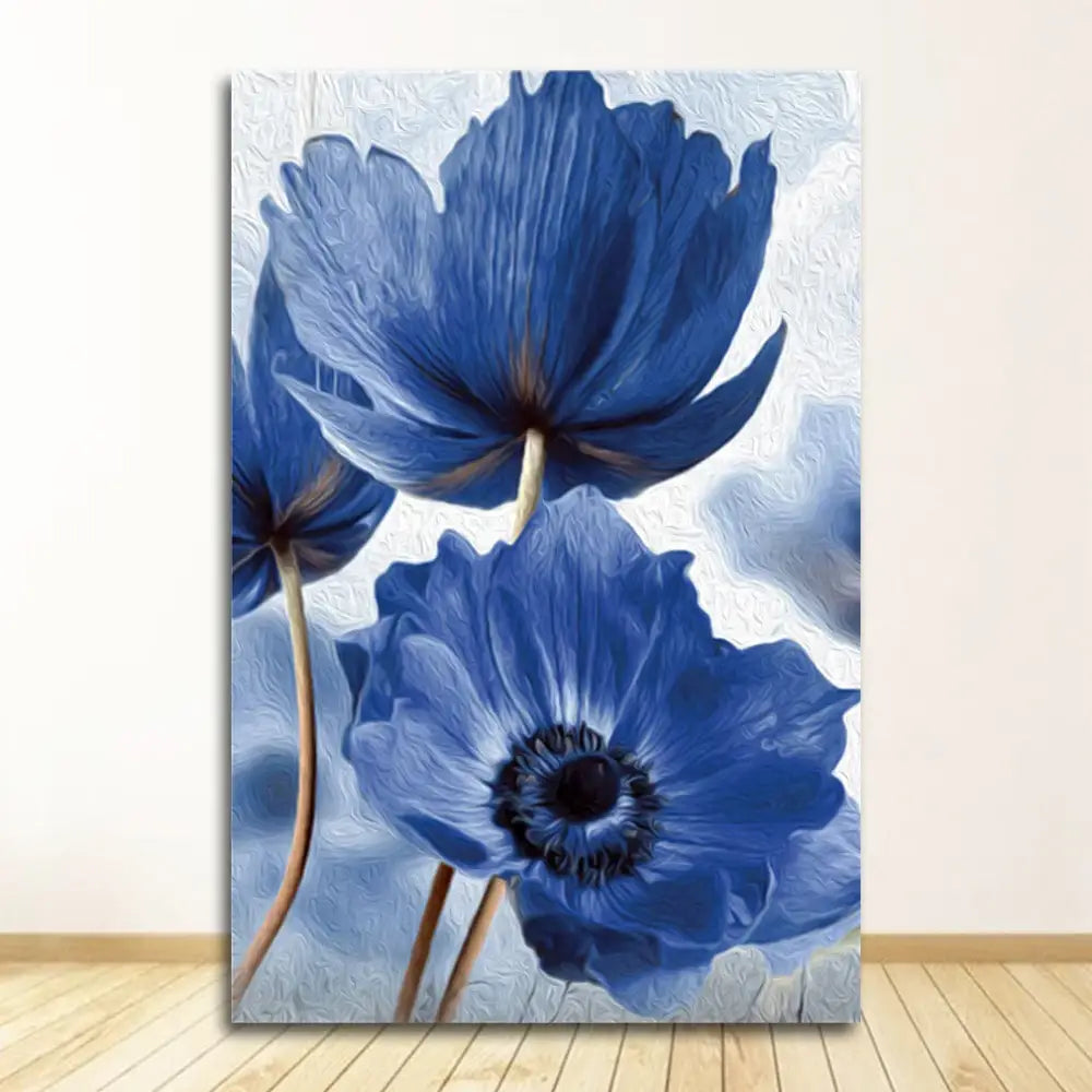 Vibrant Floral Art Set