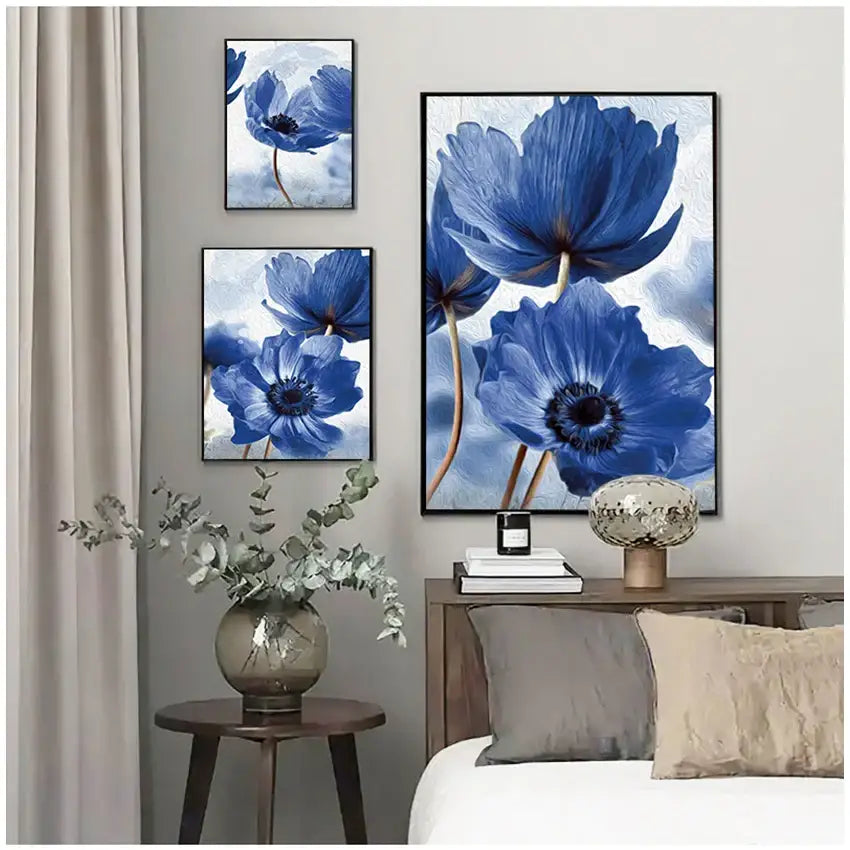 Vibrant Floral Art Set