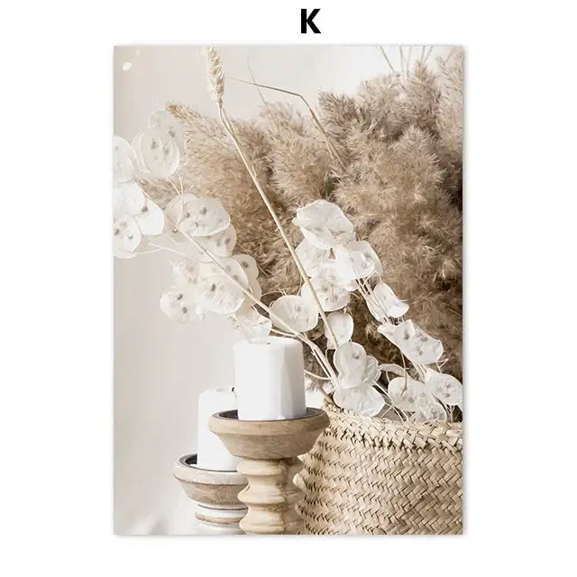 Sepia Boho Landscape Poster