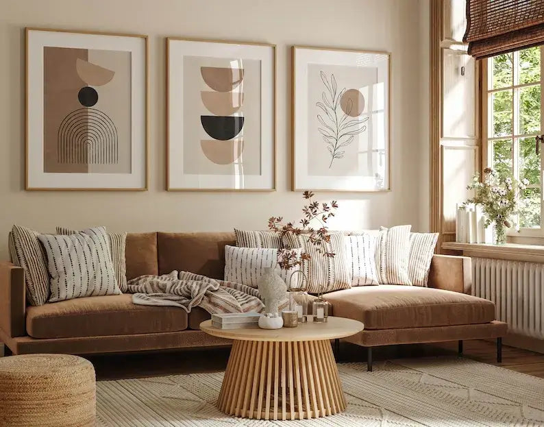 White Geometric Wall Vase