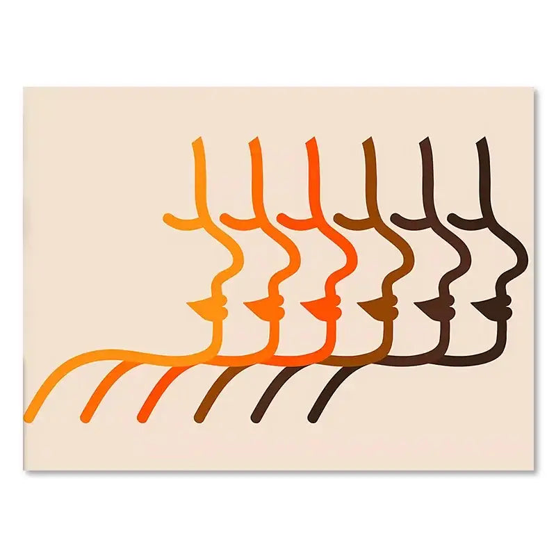 Orange Daisy Art Print