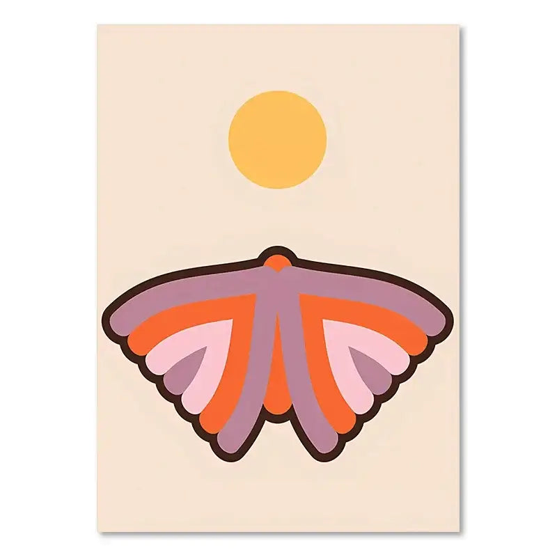 Orange Daisy Art Print