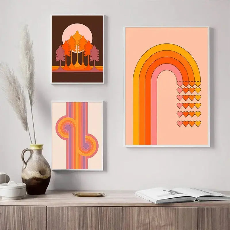 Orange Daisy Art Print