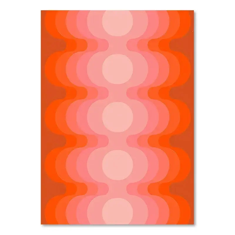 Orange Daisy Art Print