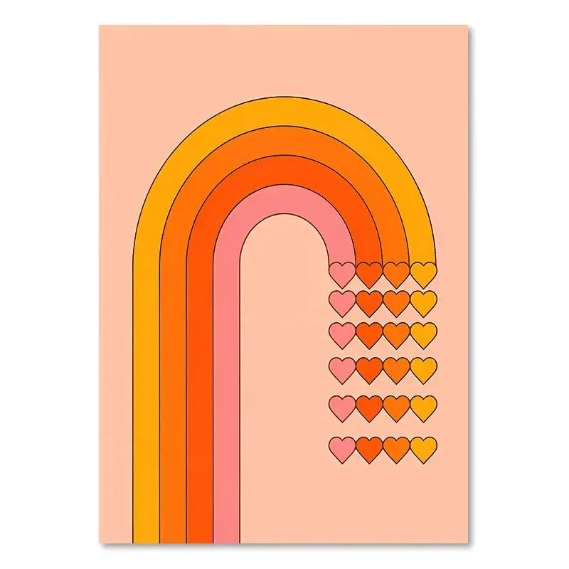 Orange Daisy Art Print