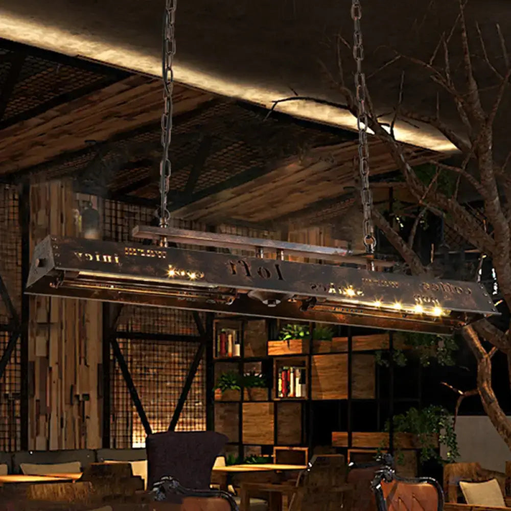 Brass Industrial Pendant Light