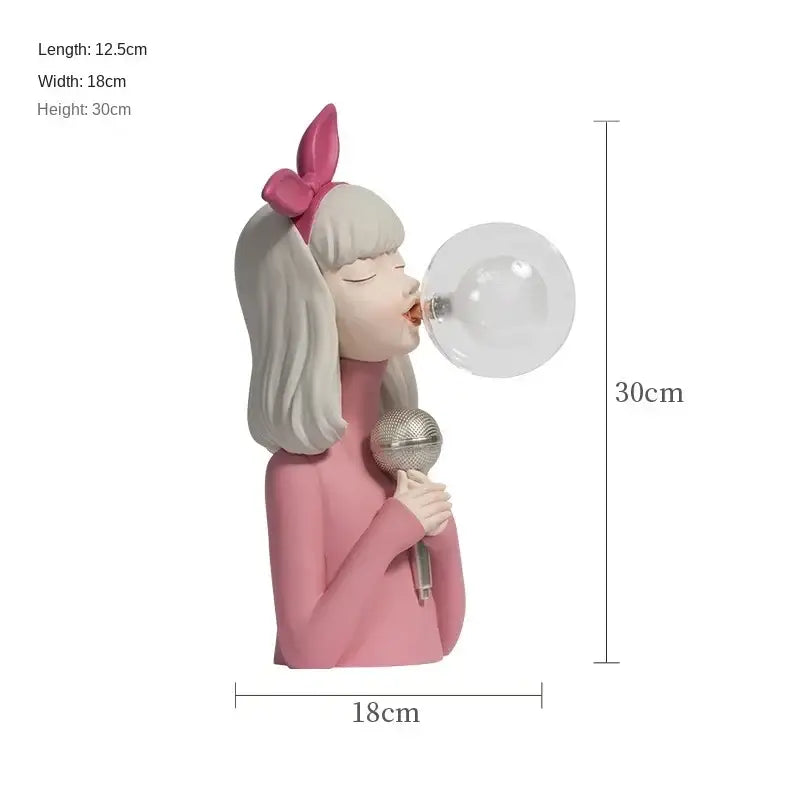 Resin Bubble Night Light