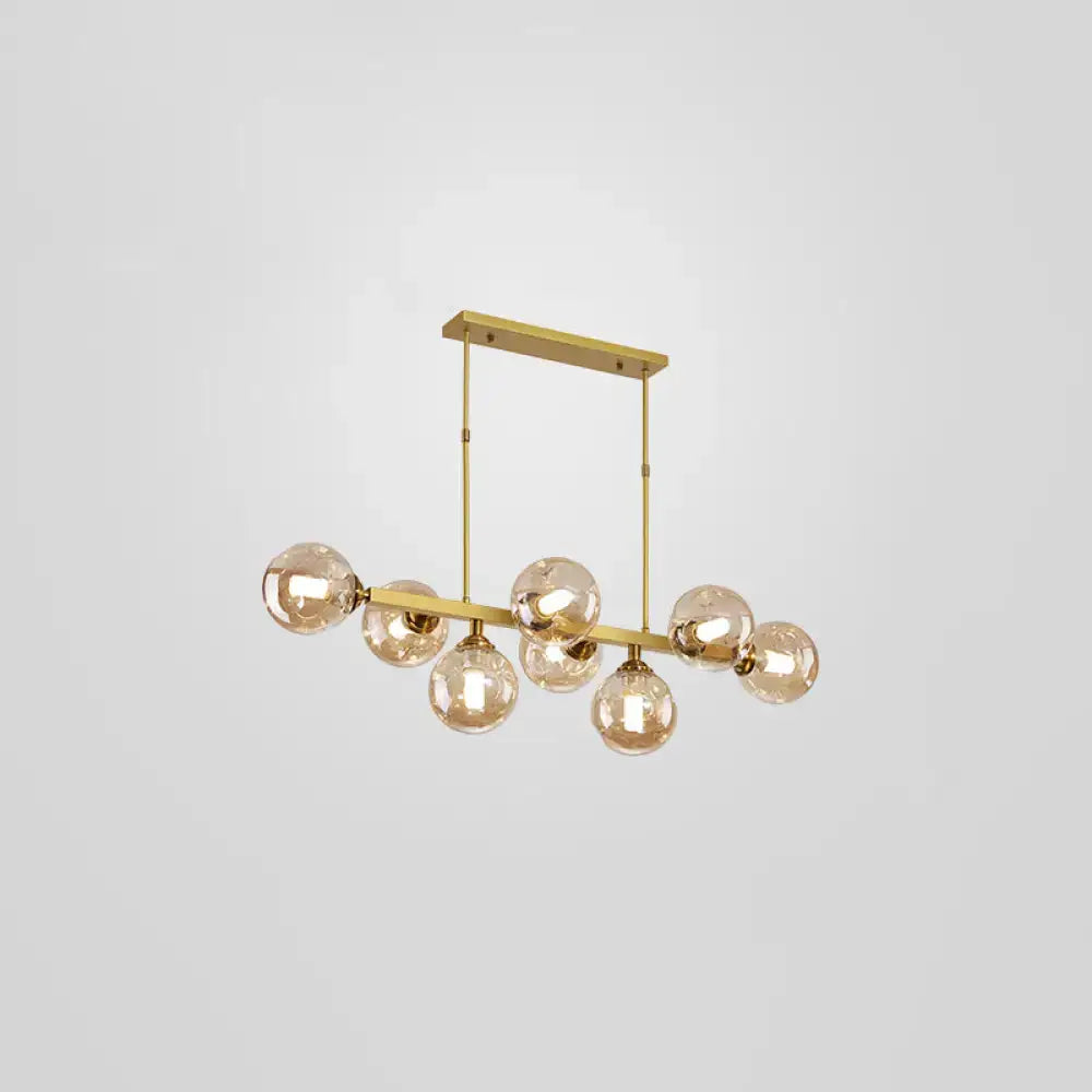 Smoke Globe Pendant Light