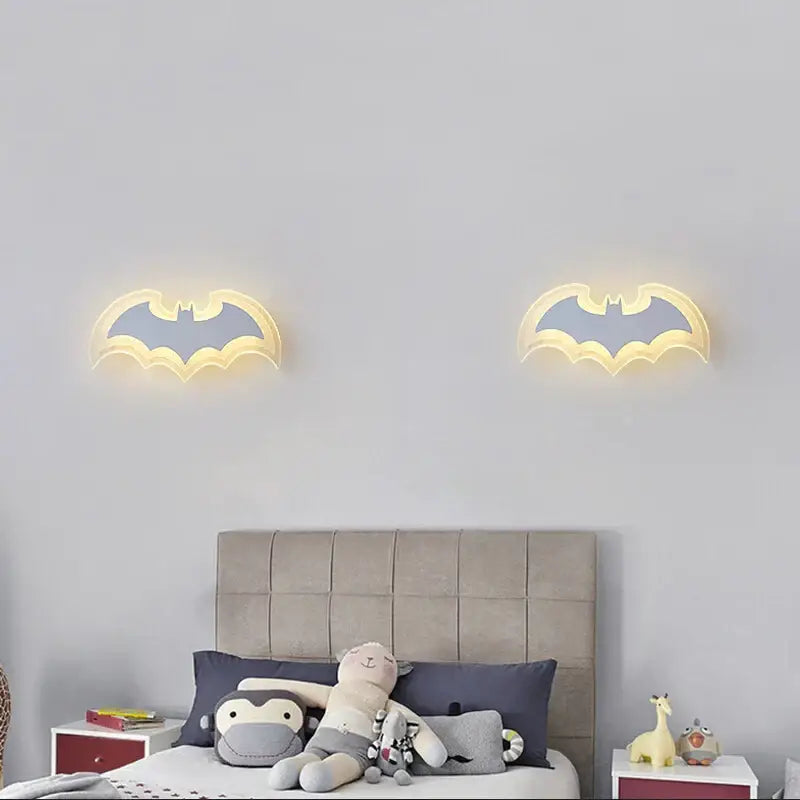 Yellow Bat Wall Lamp