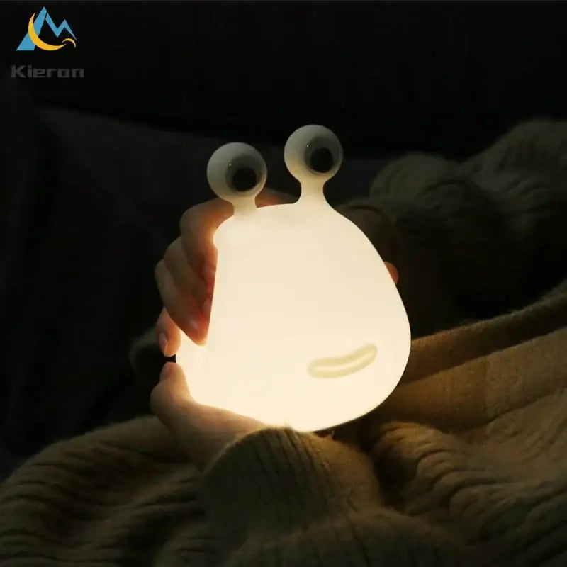 White Slug Night Light