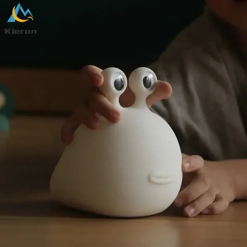 White Slug Night Light