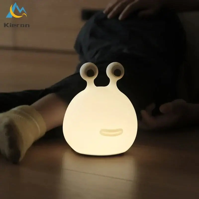 White Slug Night Light