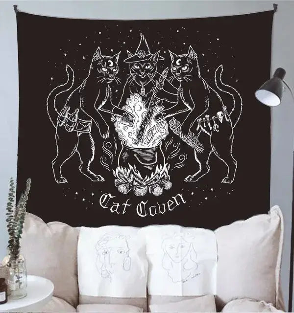 Black Rose Tapestry Wall