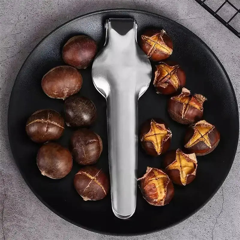 Stainless Steel Chestnut Opener Kitchen Tool