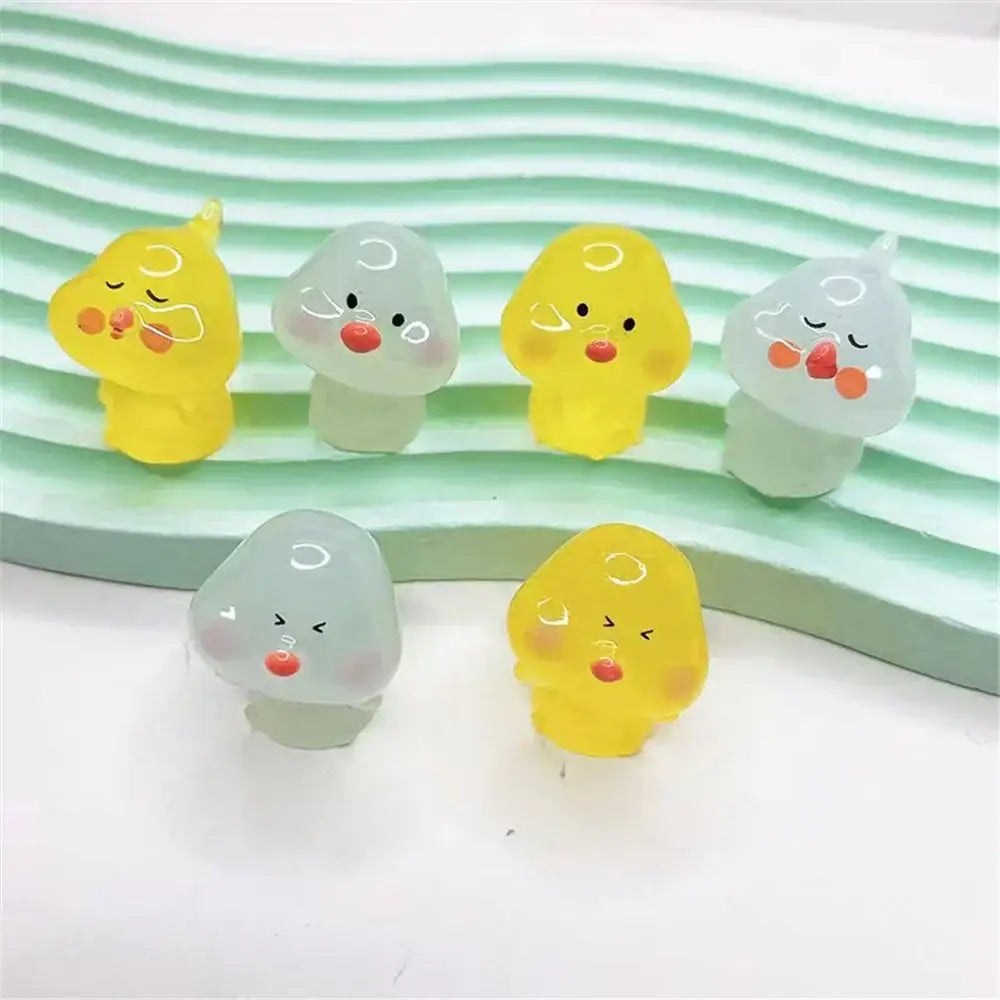 Yellow Chick Figurines Set