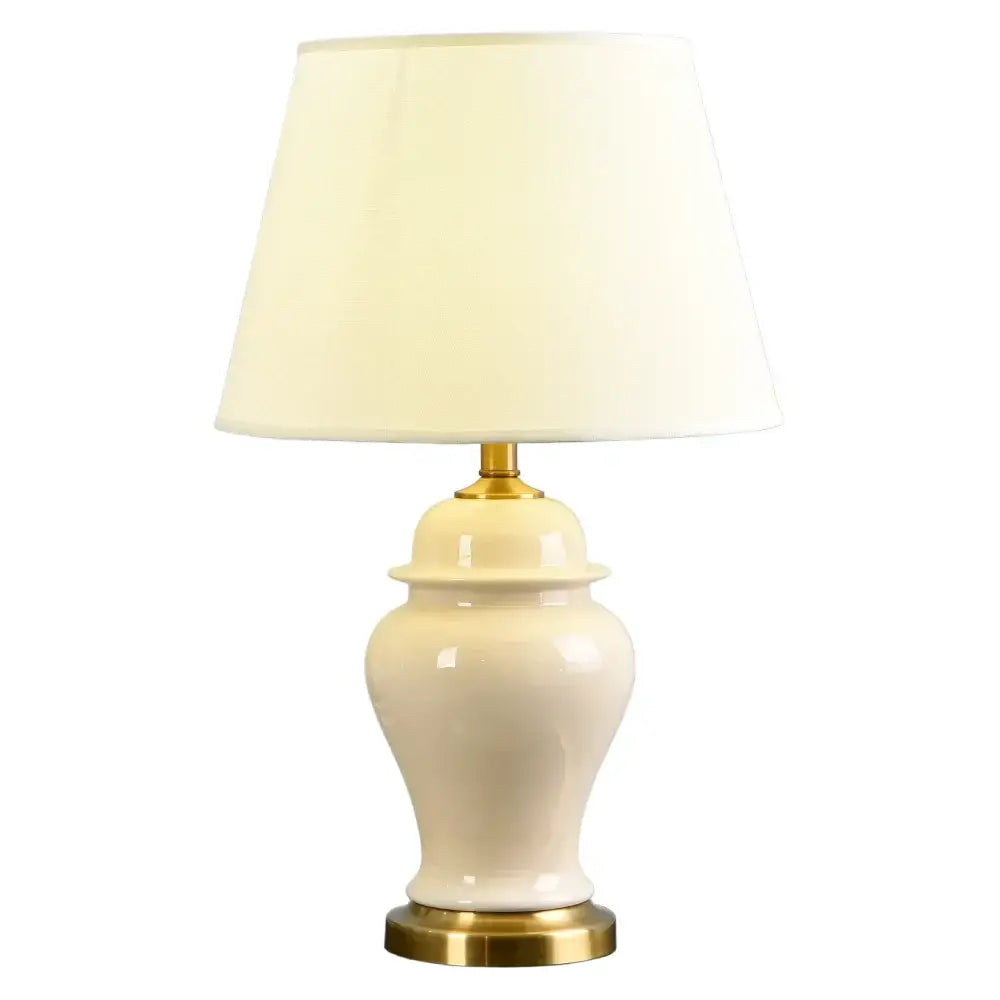 Gold Ceramic Table Lamp
