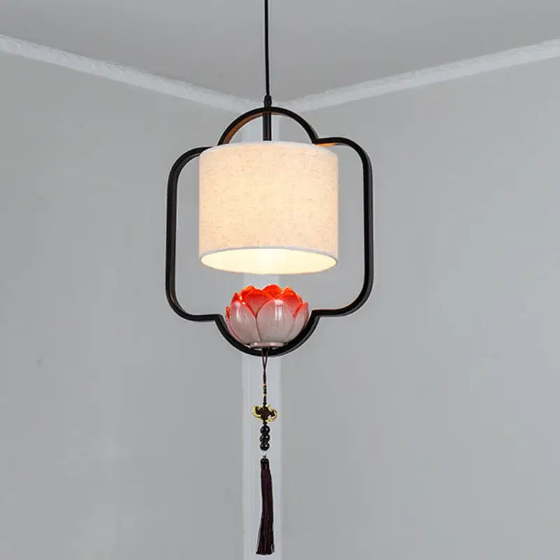 Black Lotus Pendant Light