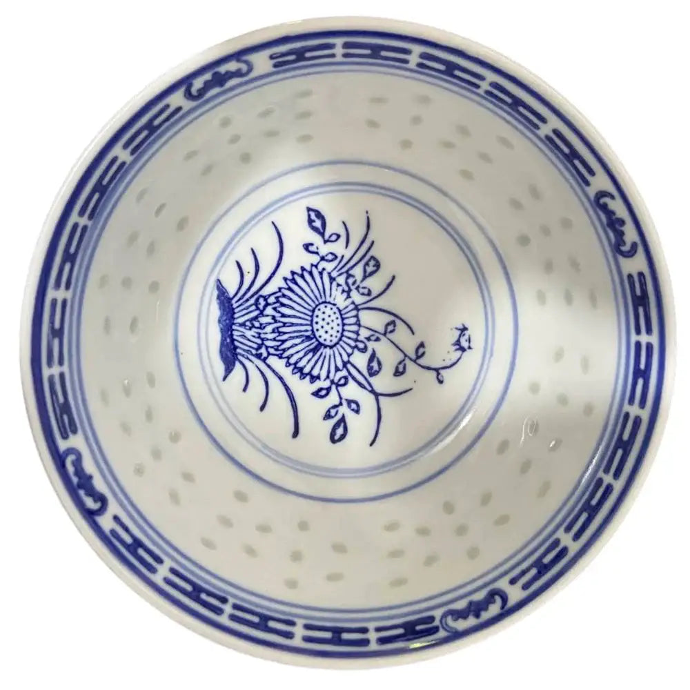 Blue Porcelain Dragon Bowl