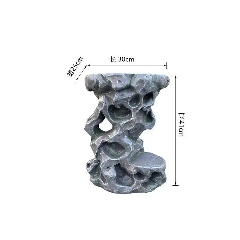 Green Ceramic Bonsai Decor