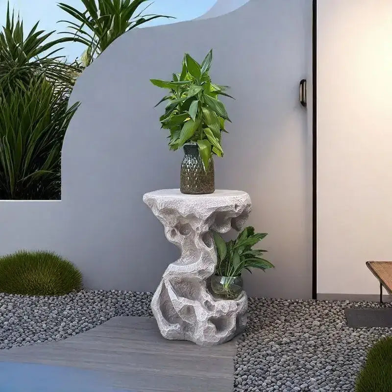 Green Ceramic Bonsai Decor
