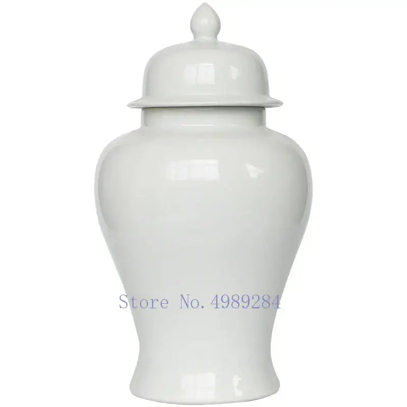 Yellow Ceramic Jar Vase Set