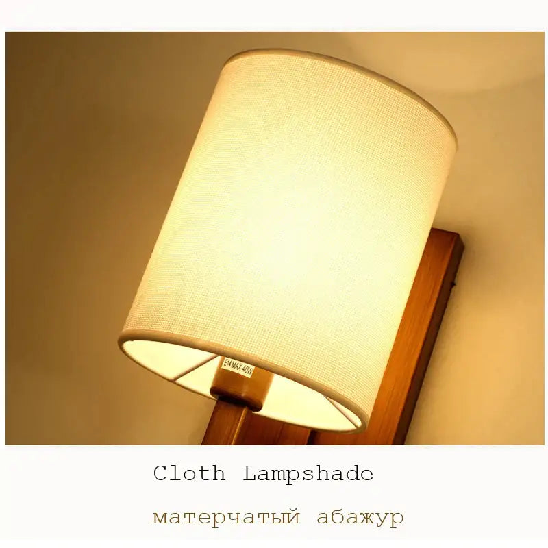 Geometric Cloth Wall Lamp