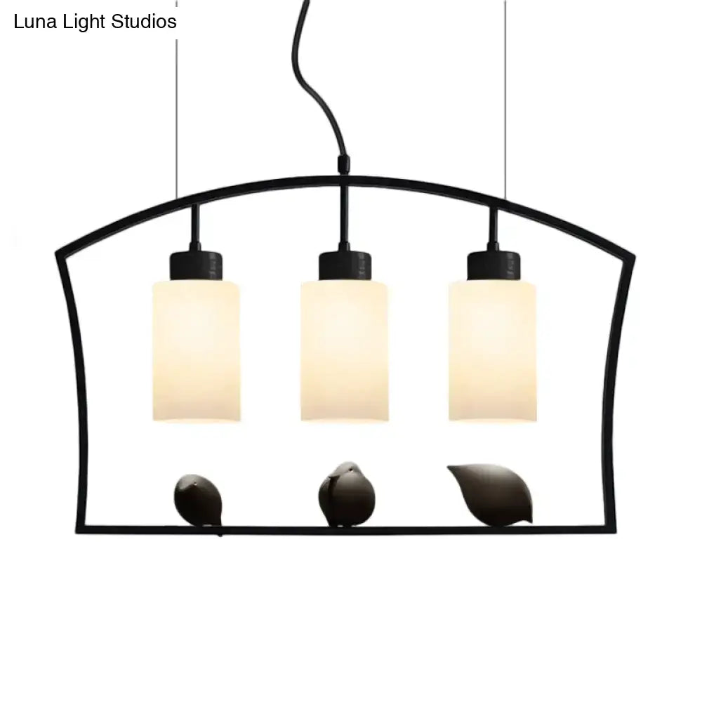 Black Cylinder Island Light