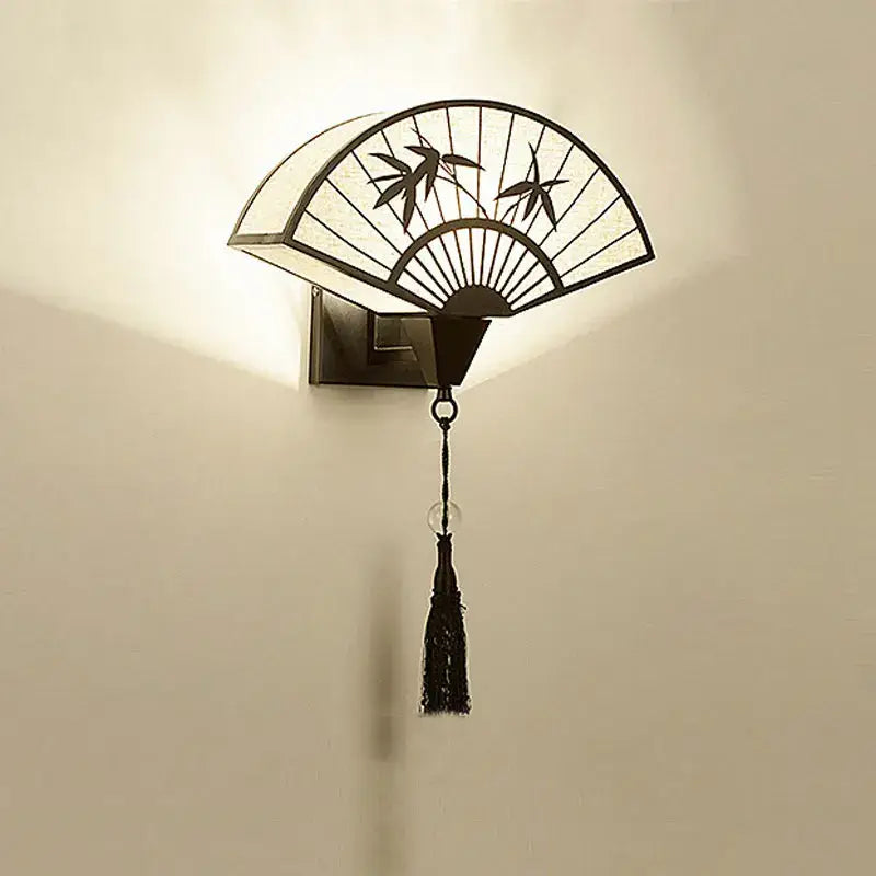 Artistic Fan Wall Sconce