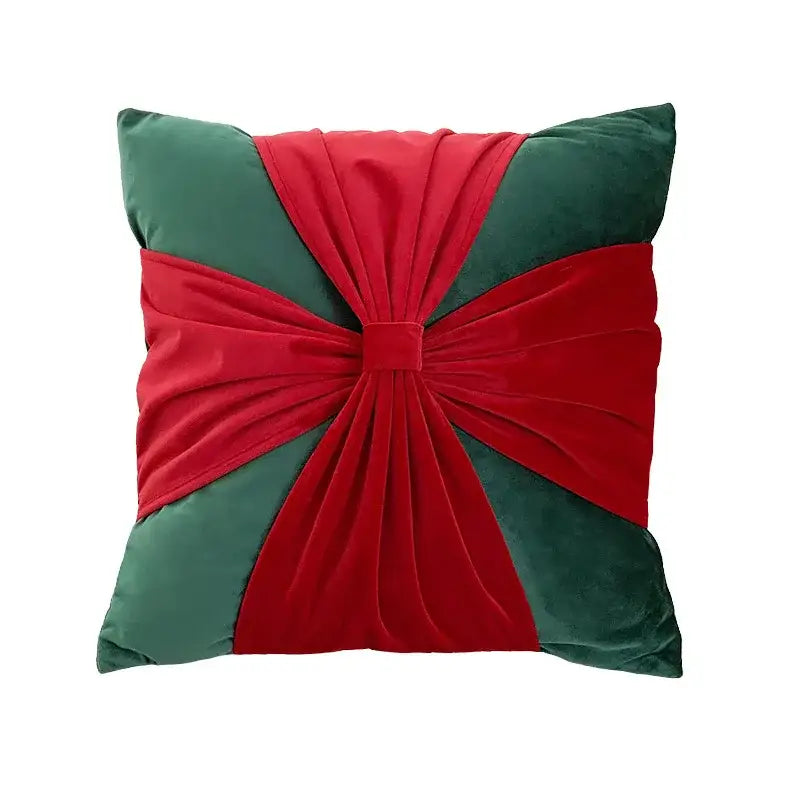 Velvet Patchwork Pillow Set