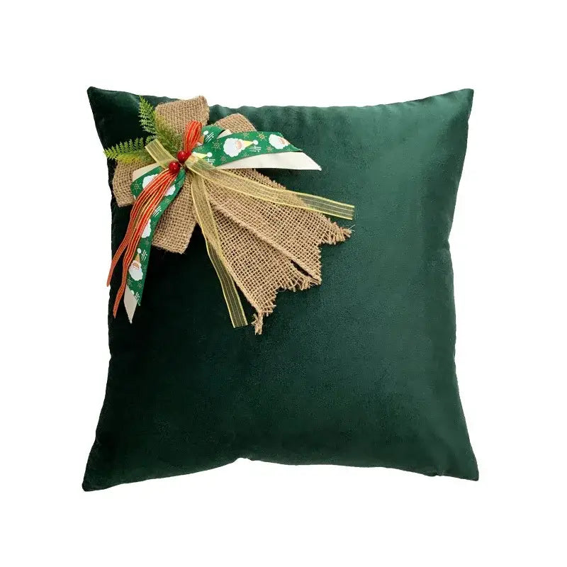 Velvet Patchwork Pillow Set