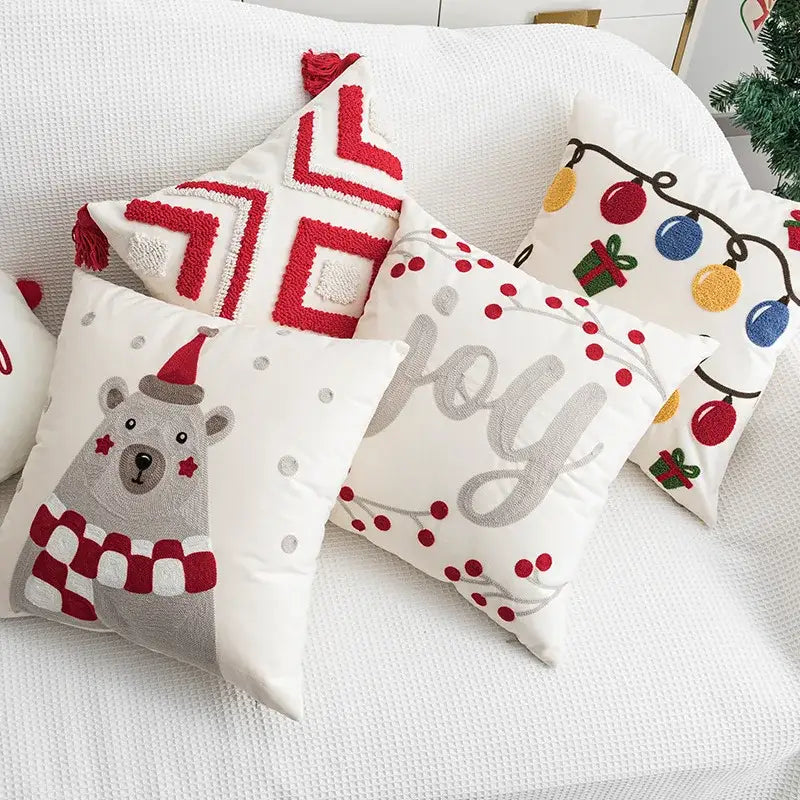 Red Festive Pillowcase