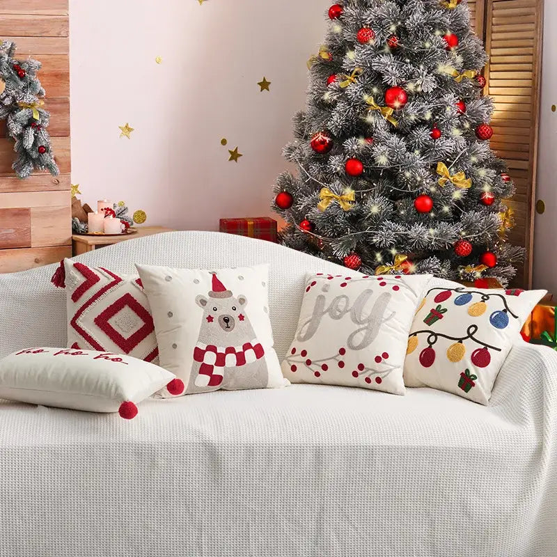 Red Festive Pillowcase